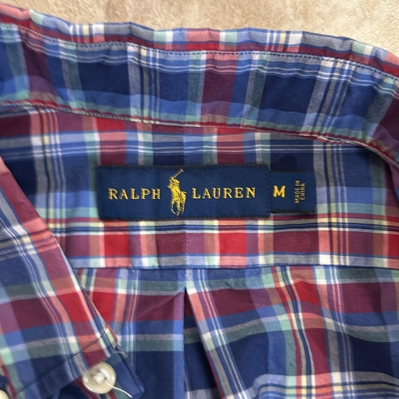 Plaid Ralph Lauren Dress Shirt - Picture 3 of 3